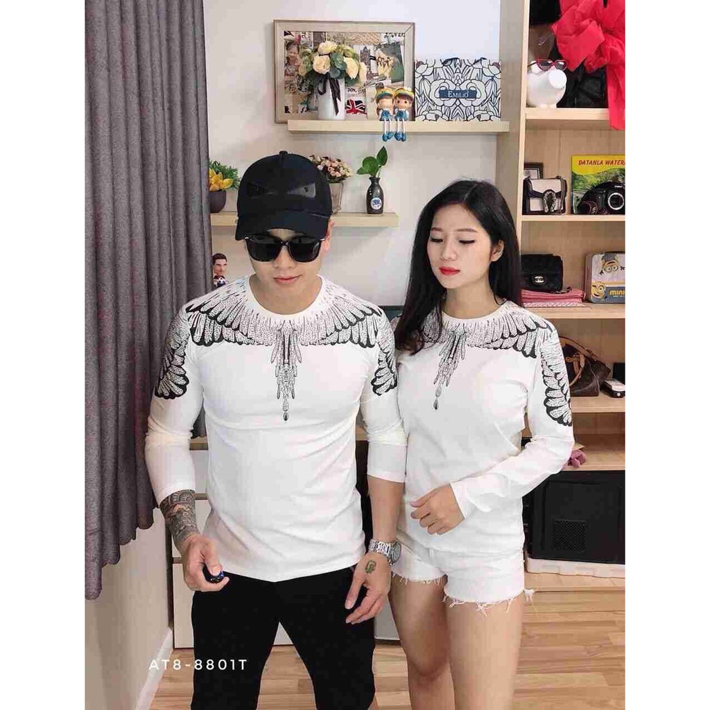 ÁO THUN TAY DÀI NAM NỮ CAO CẤP MS887