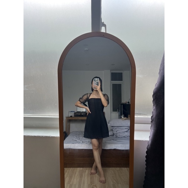 THANH LÝ COCOSIN - Đầm mini đen Size S