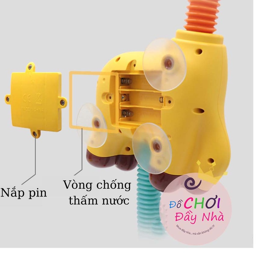 Vòi sen tự động hươu cao cổ ( đồ chơi nhà tắm) - Đồ chơi đầy nhà