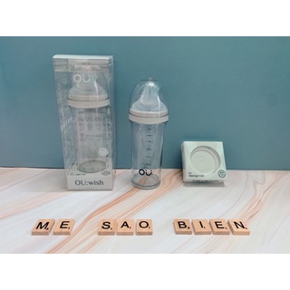 Bình sữa Ou:wish 140ml/ 260ml Hàn Quốc