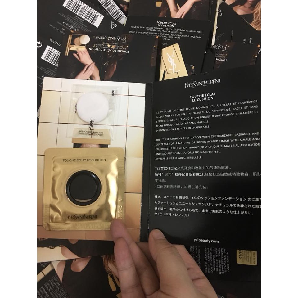 Phấn Nước YSL Touche Eclat Le Cushion #B20_Ivory [Sample 1ml] | BigBuy360 - bigbuy360.vn