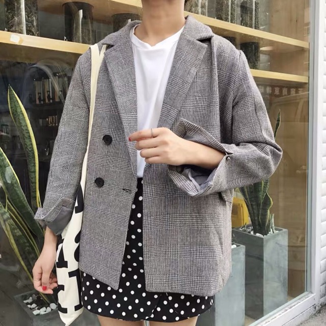 [ HÀNG KHÔNG CÓ SẴN ] Áo blazer tay xẻ | BigBuy360 - bigbuy360.vn
