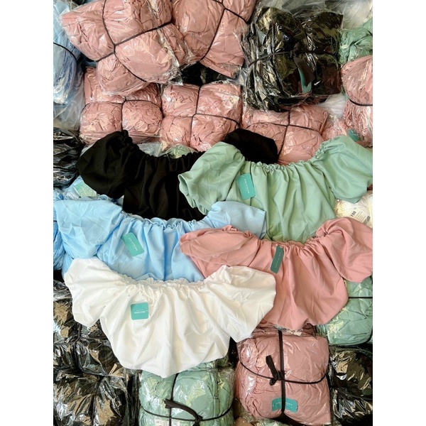 ÁO CROPTOP BÍ BẸT VAI