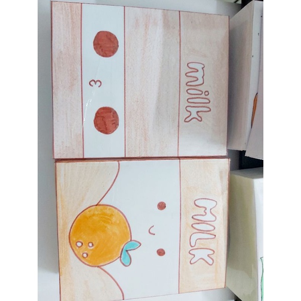 Squishy giấy sữa các vị handmade.