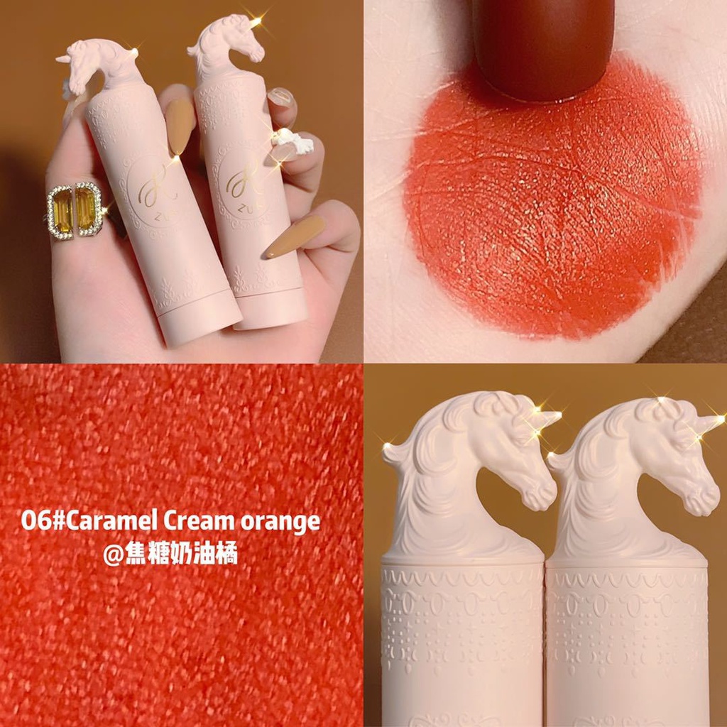 (Hàng Mới Về) Son Môi Zukunicorn Màu Nhung Lì Dưỡng Ẩm Không Dễ Phai | BigBuy360 - bigbuy360.vn