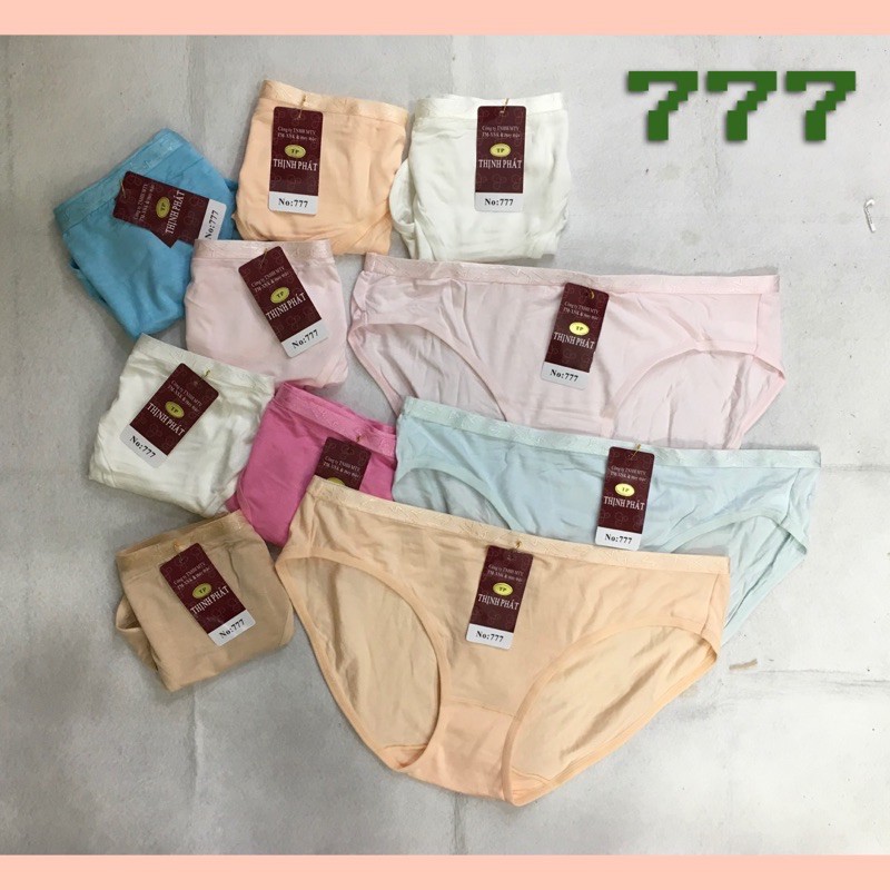 10 Quần lót nữ vải thun Cotton (777) ĐL hiệu Thịnh Phát.