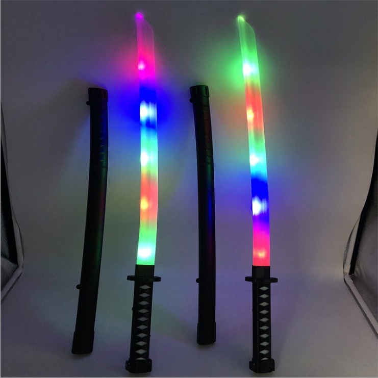 Kiếm katana phát sáng - Đồ chơi kiếm Nhật kata nhựa có đèn và âm thanh
