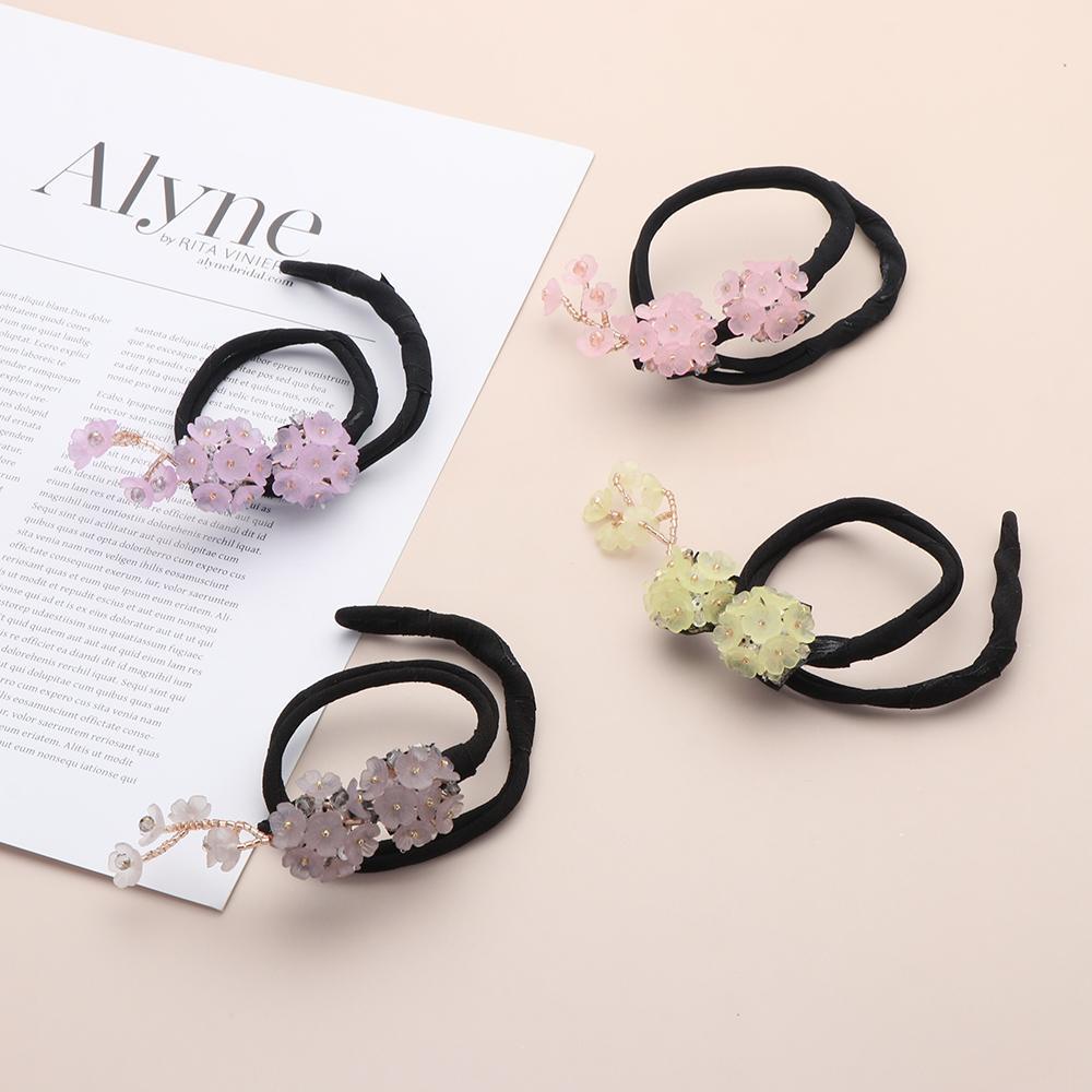 Kẹp Tóc Đính Đá Nhân Tạo Handmade Thời Trang Dành Cho Nữ