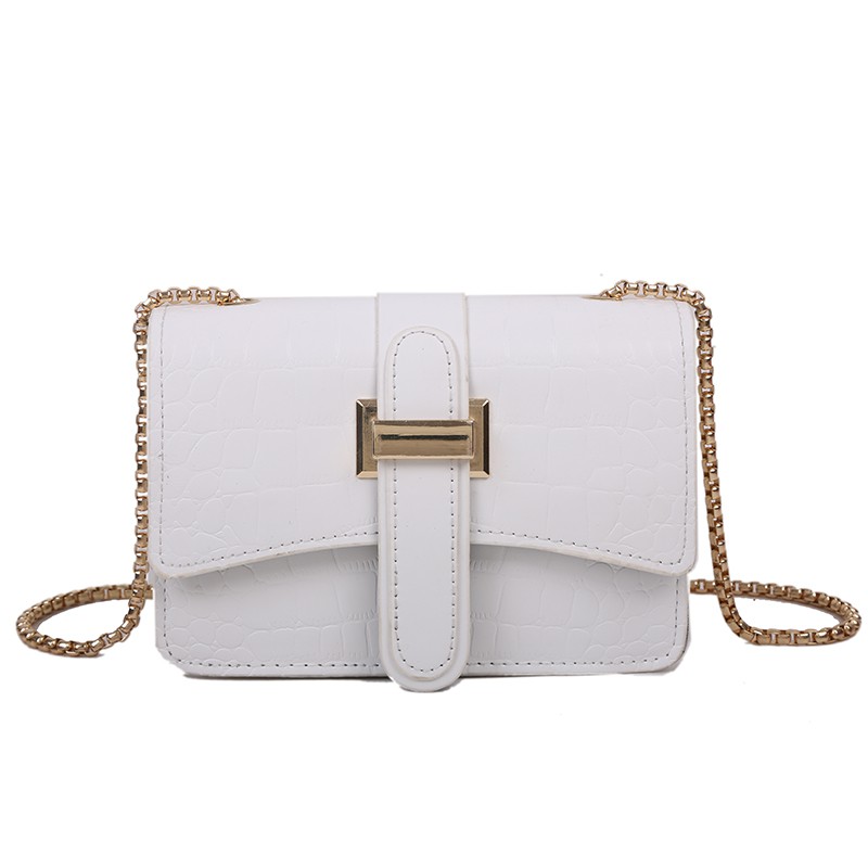 túi hàn quốc Bags ladies fashion shoulder senior small ck messenger chain square bag