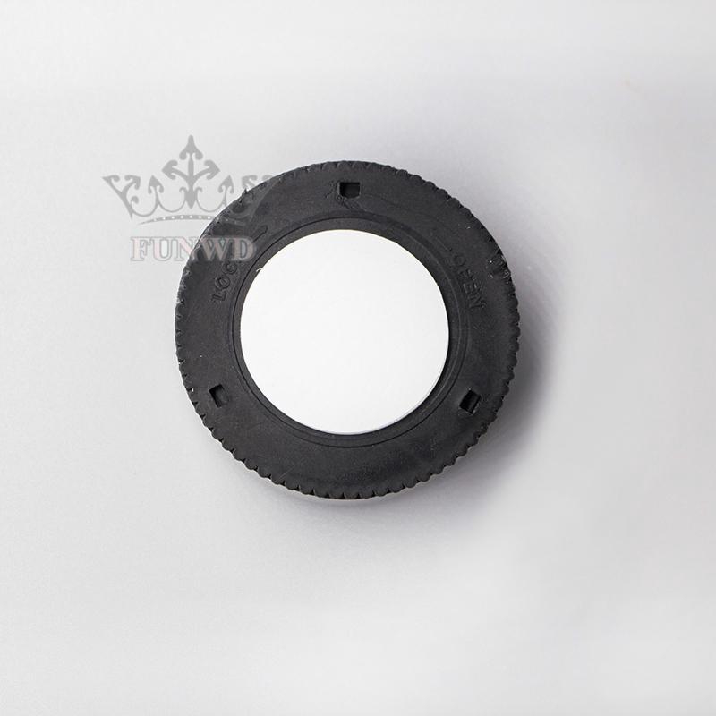 Light Push Tap Car Wall Silver 5W Stick On Home Bedroom Lamp Wireless Self-stick Closet Tent 3LED Under Cabinet