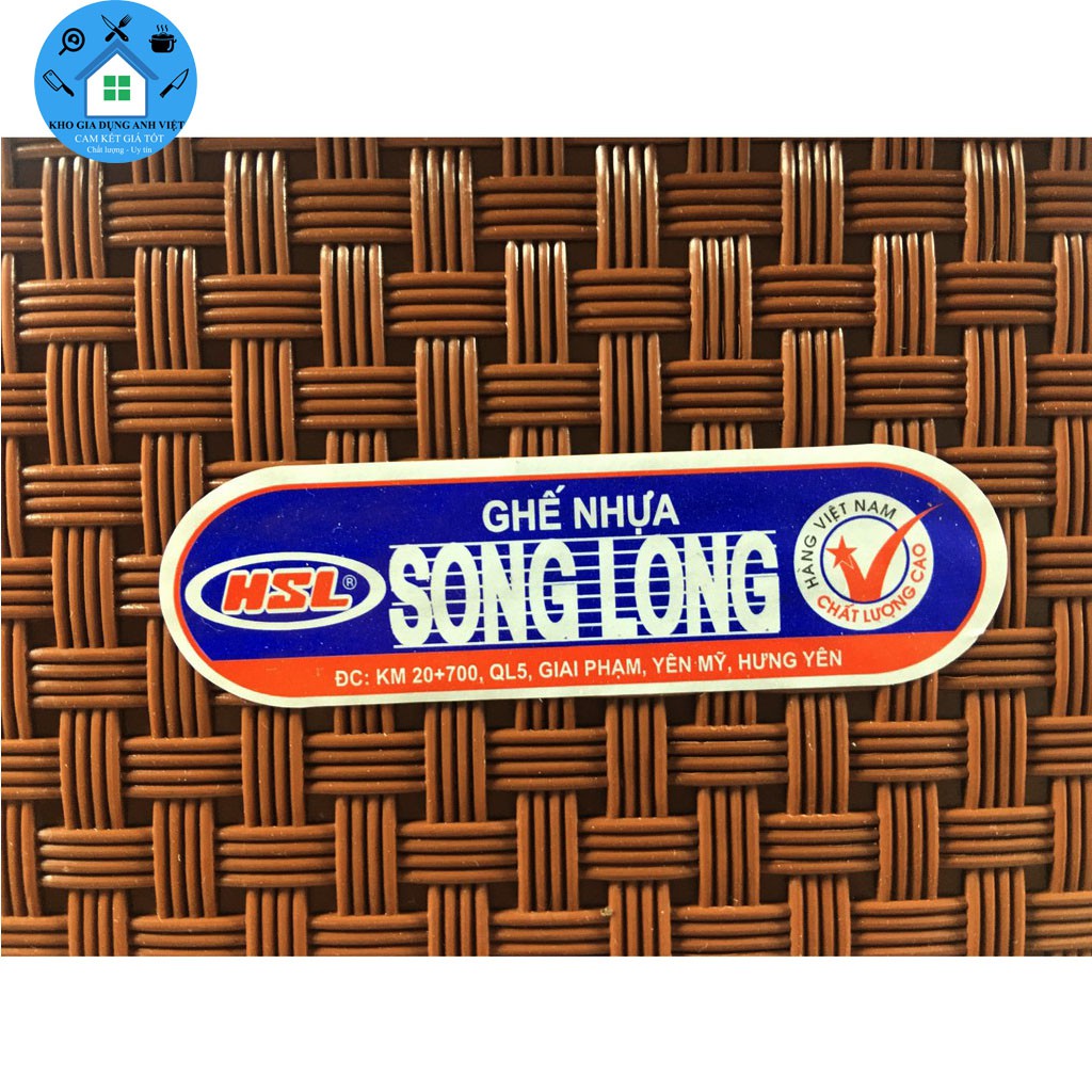 Ghế Nhựa Gấp Xếp Song Long Tiện Lợi Loại Cao  - Hàng Chất Lượng, Giá Siêu Rẻ