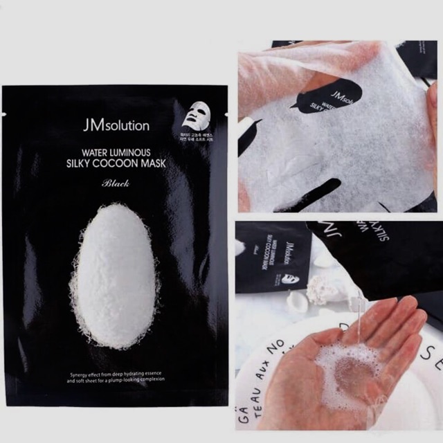 Mặt nạ tơ tằm trắng da JM Solution- Water Luminuos Silky Cocoon Mask | BigBuy360 - bigbuy360.vn