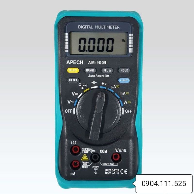 Đồng hồ vạn năng điện tử APECH AM-9009