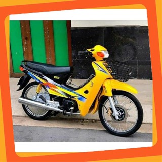 Dàn áo wave 110 màu vàng
