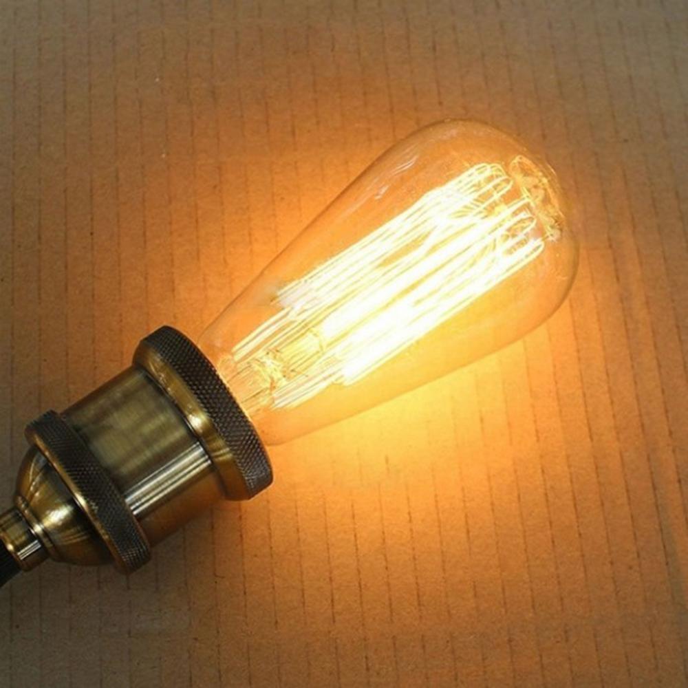 YOLA 1 Chuôi Đèn ST64 40W Phong Cách Vintage