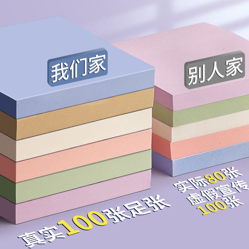 Sản Phẩm Spot Morandi Giấy Ghi Chú Tự Dính Dùng Cho Học Sinh