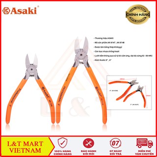 Kìm cắt 6” asaki ak-8148