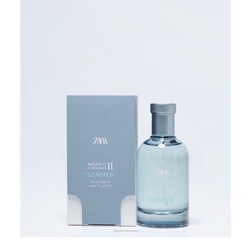 Set 2 chai Nước Hoa Zara Nam Night Pour Homme II &  night winter II