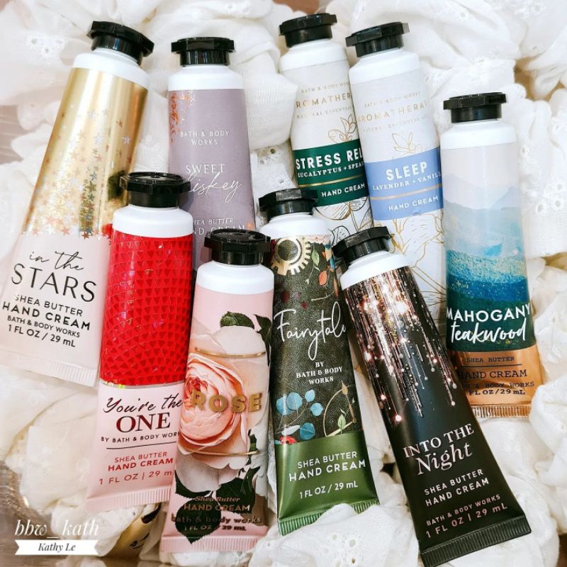 👌 HAND CREAM 👏 (kem dưỡng ẩm da tay) Bath & Body Works via Kath