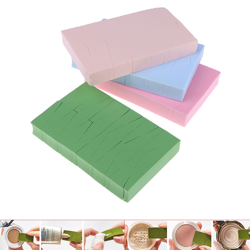 Set 24 Dụng Cụ Trang Điểm Hình Tam Giác Tiện Dụng