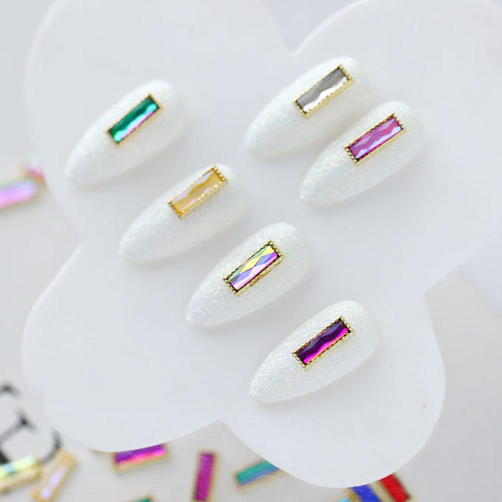 OCEANMAP Đá 3D Lấp Lánh Trang Trí Móng Tay Nghệ Thuật