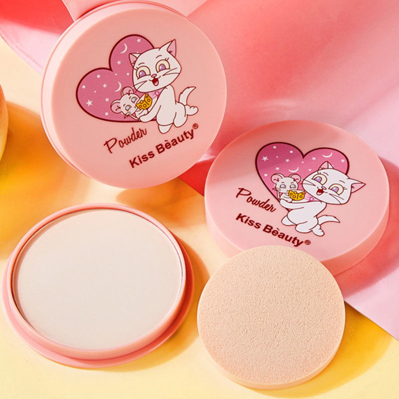 [Hàng mới về] Phấn Nén Kiss Beauty Kiềm Dầu Hiệu Quả | BigBuy360 - bigbuy360.vn