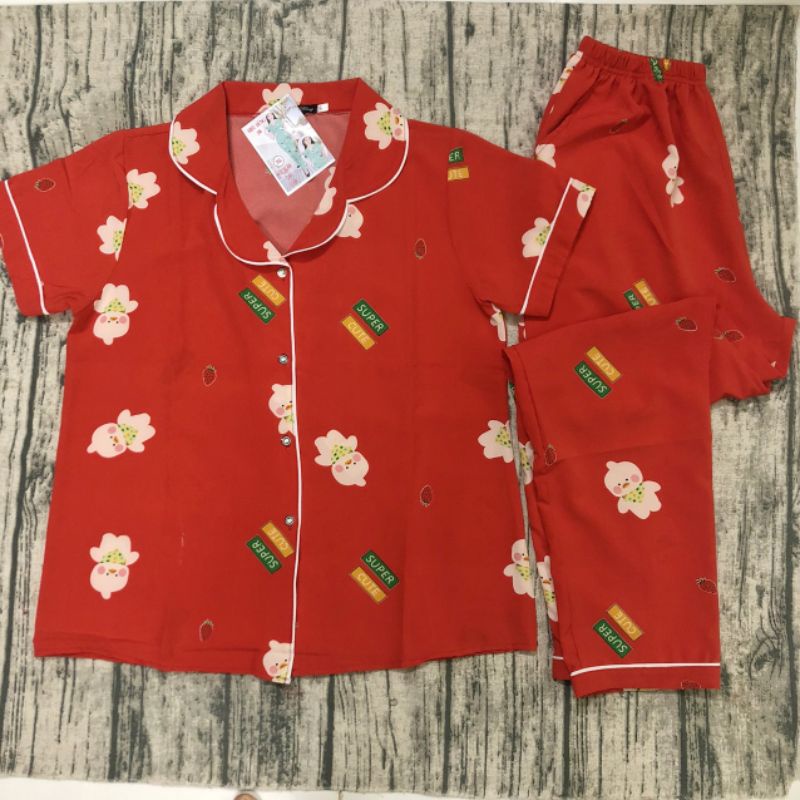 pyjama quần dài big size lụa mềm mại (60-80kí)