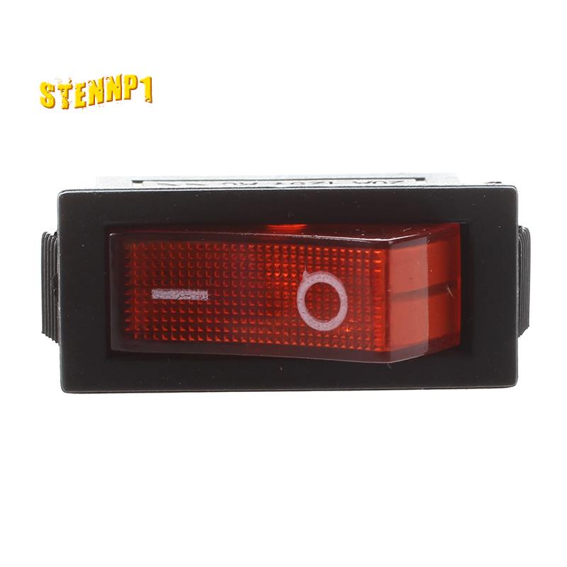 5 Công Tắc Bật / Tắt Đèn Đỏ Ac 16a / 250v 20a / 125v