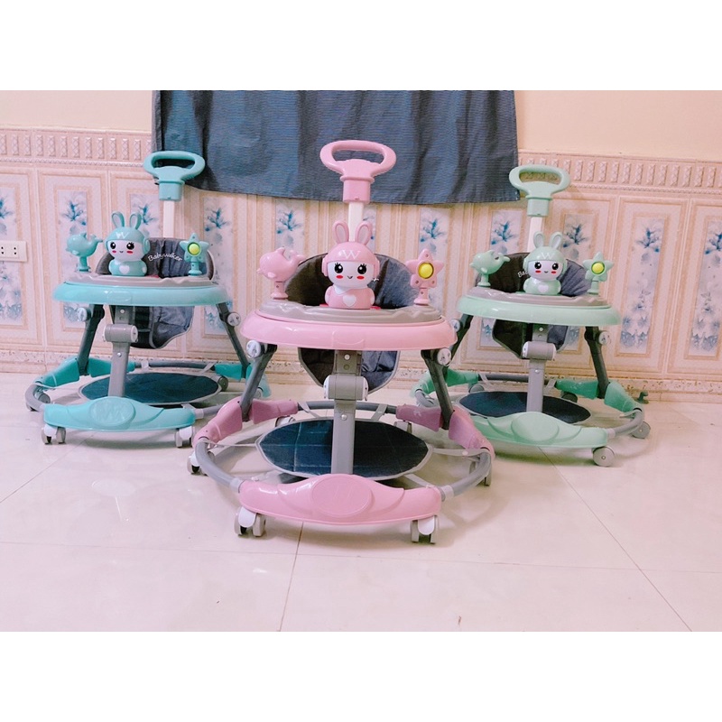 Xe Tập Đi Đại Ca Cho Bé Có Bàn Ăn Dặm Hot 2021.( Có tay đẩy lót chân như video)