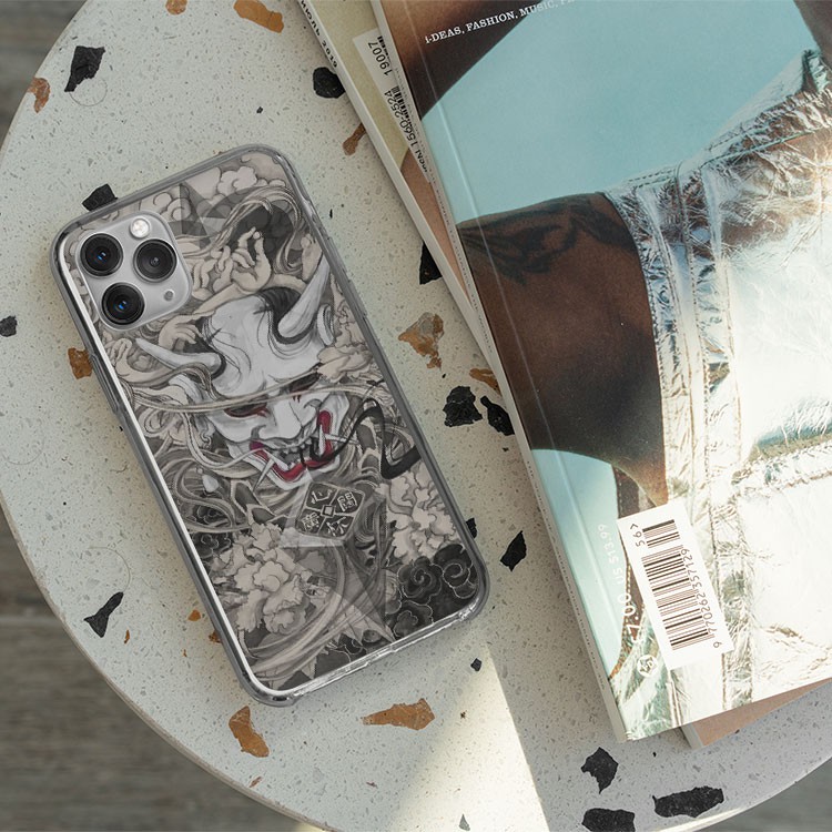 Ốp Hình Xăm Ốp Đẹp Đầu Quỷ Iphone 7/7Plus/8/8Plus/X/Xs/Xs Max/11/11 Promax/12/12 Promax NNN20120189