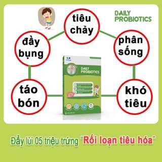 Daily probiotic với 3 tỷ bào tử lợi khuẩn