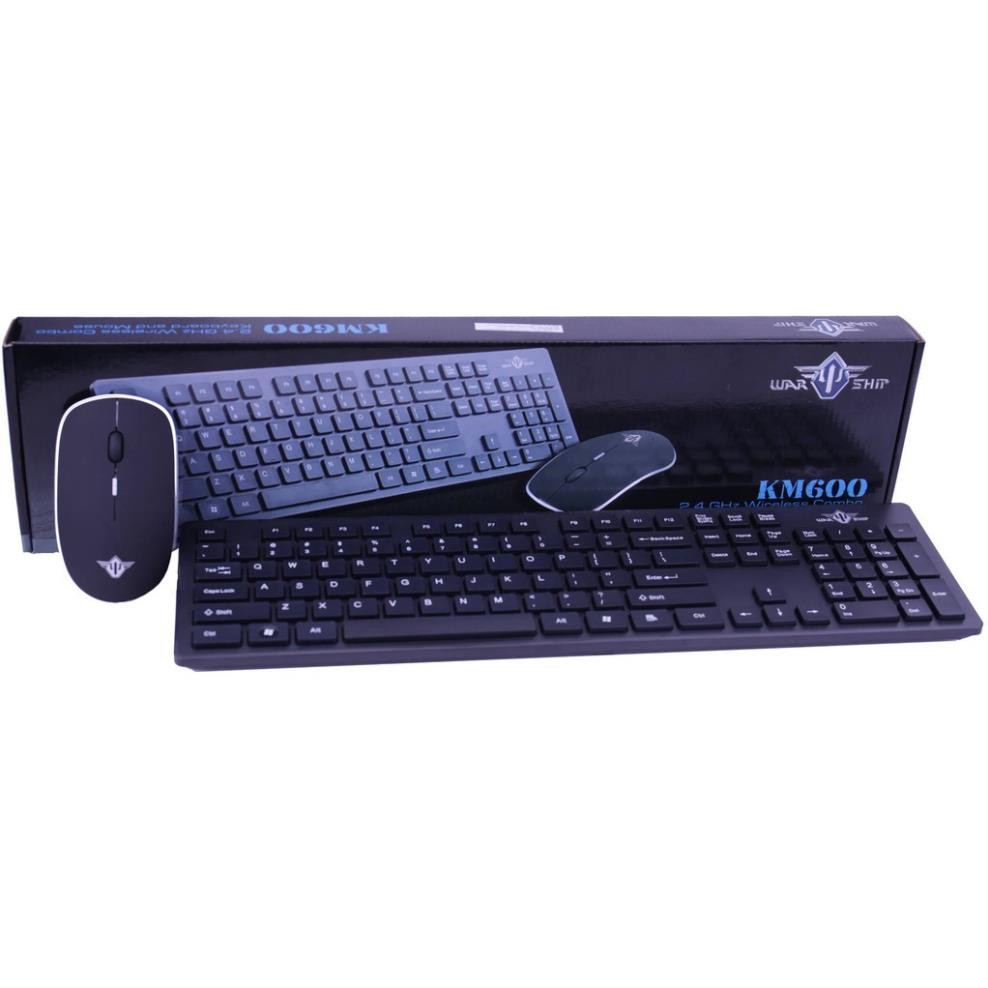 Xả kho - Xả Kho giá sốc Bộ chuột + bàn phím không dây Warship hỗ trợ Android Box, Smart TV chính hãng - CLTA