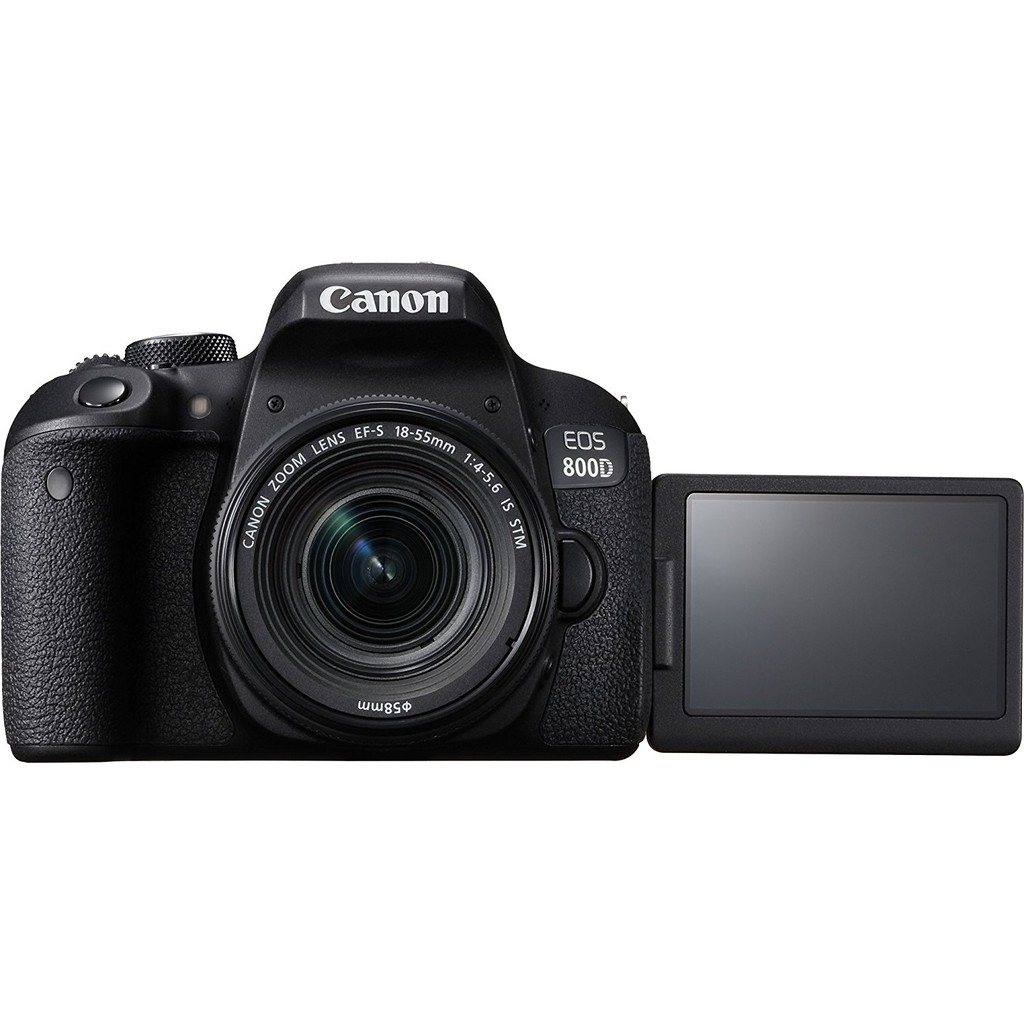 (Chính hãng) Máy ảnh Canon EOS 800D KIT EF-S 18-55mm F/3.5-5.6 IS STM + Tặng túi & thẻ