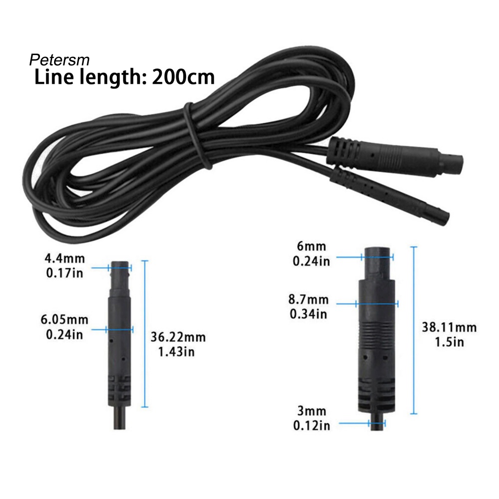 Dây Cáp Nối Camera Sau Xe Hơi Chống Nhiễu 4 Chân
