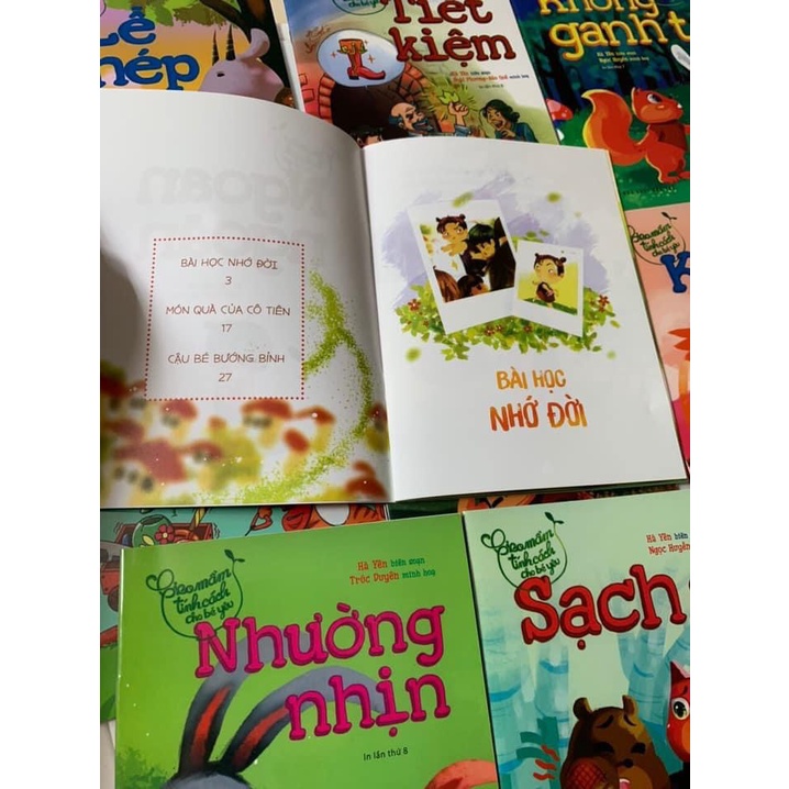 Set 9 Học Liệu Gieo Mầm Tính Cách Cho Con