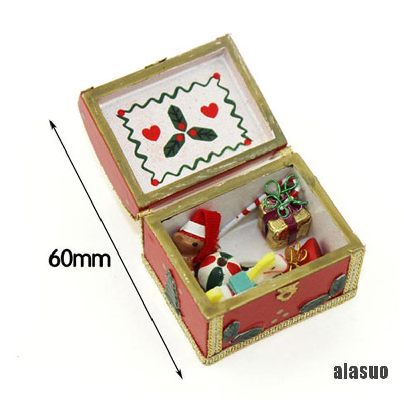 Hộp Quà Giáng Sinh Mini 1: 12 Trang Trí Nhà Búp Bê