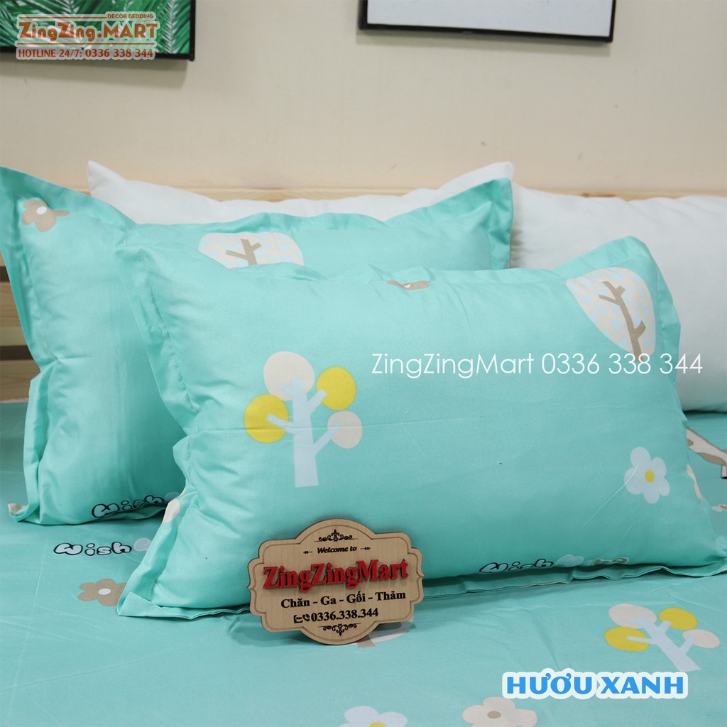 Vỏ Gối Nằm Họa Mi Vàng Chất Poly - Dày dặn không lo bai xù (Được chọn mẫu khác ) | BigBuy360 - bigbuy360.vn