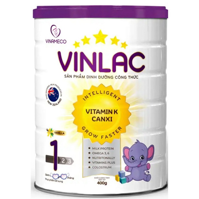 Sữa bột công thức Vinlac Số 1 900g