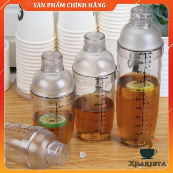 Nắp bình lắc shaker pha chế nhựa ( dành cho bình 350ml - 500ml - 700ml - 1000ml) - Xbarista Store