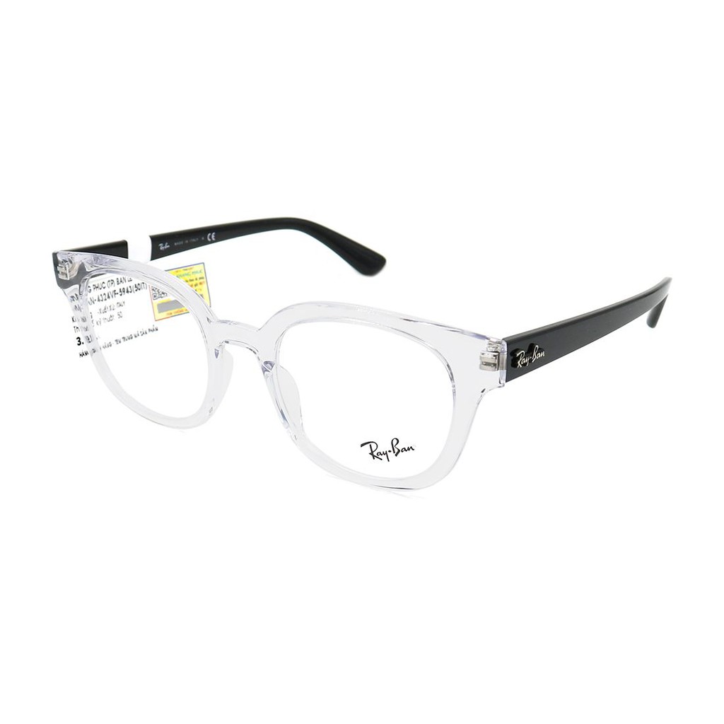 RB4324VF-Gọng kính nam nữ Rayban chính hãng (50-21-150), thiết kế dễ đeo bảo vệ mắt