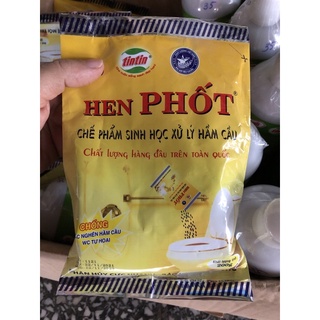 Men xử lý bể phốt