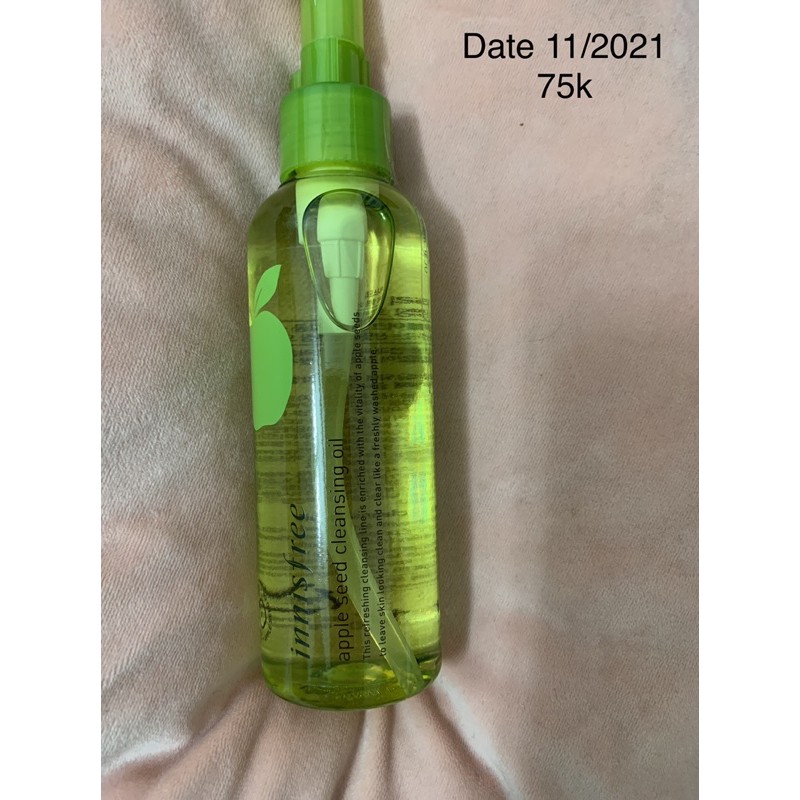 Dầu Tẩy Trang Táo Xanh Innisfree Apple Seed Cleansing Oil