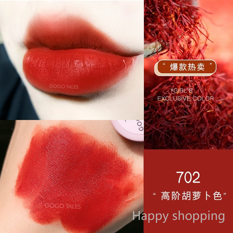 (Hàng Mới Về) Son Môi Trang Điểm Màu Nhung Mờ Tiện Dụng Chất Lượng Cao | BigBuy360 - bigbuy360.vn