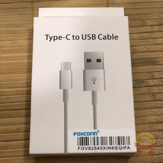 Dây sạc Type-C lõi đồng cho điện thoại - Cáp sạc nhanh TypeC QC 3.0 Foxconn – BH 12 tháng