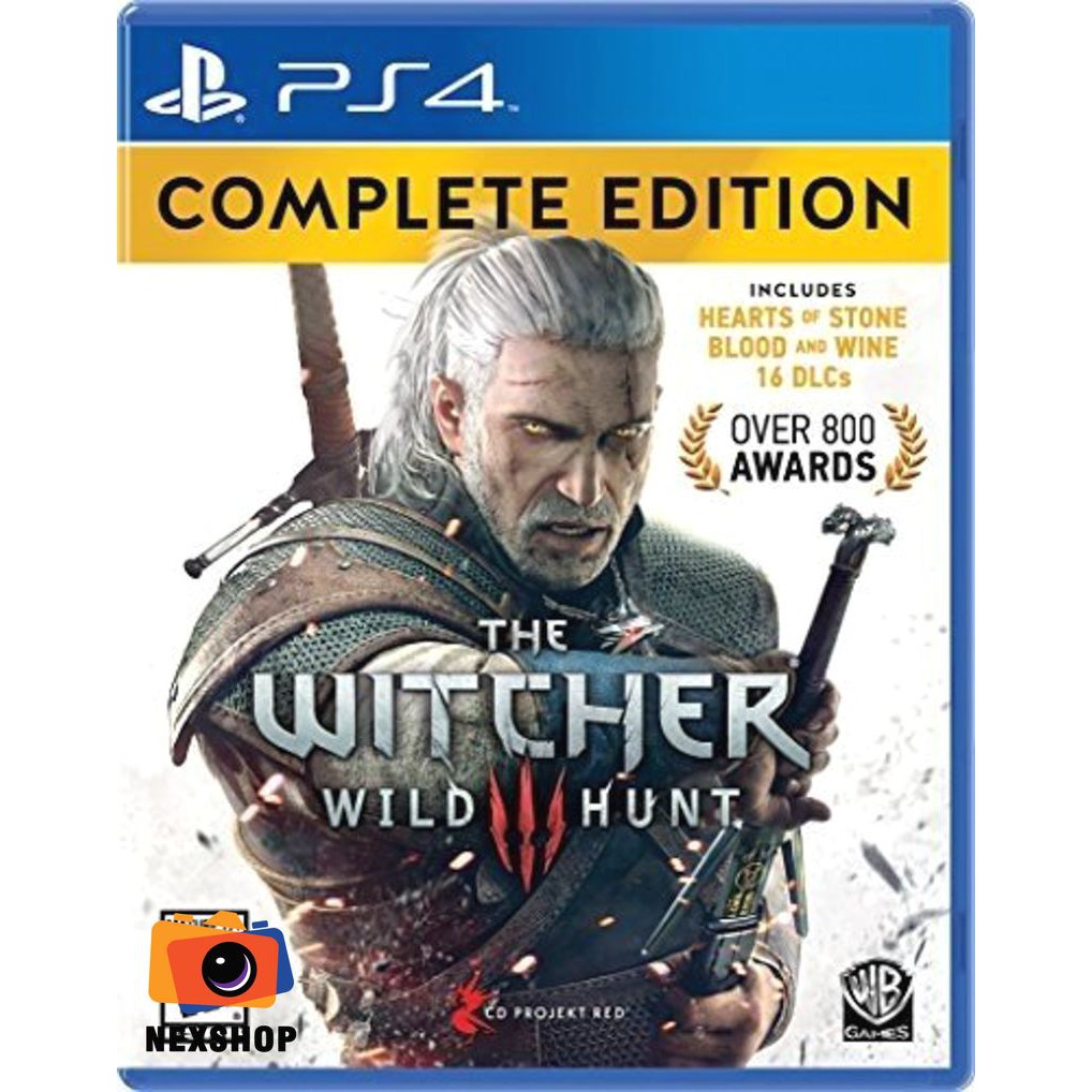 The Witcher 3: Wild Hunt - Complete Edition - Đĩa game PS4 - US