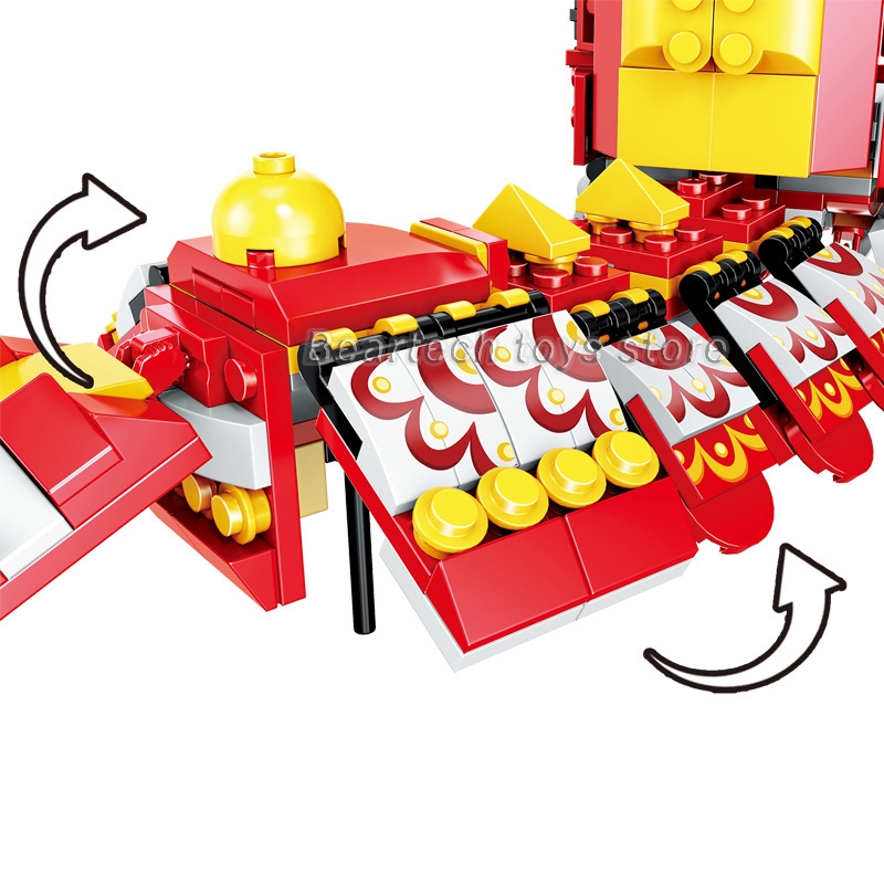 Mô Hình Lắp Ráp Lego Nhân Vật Hoạt Hình Trung Quốc Ql0956