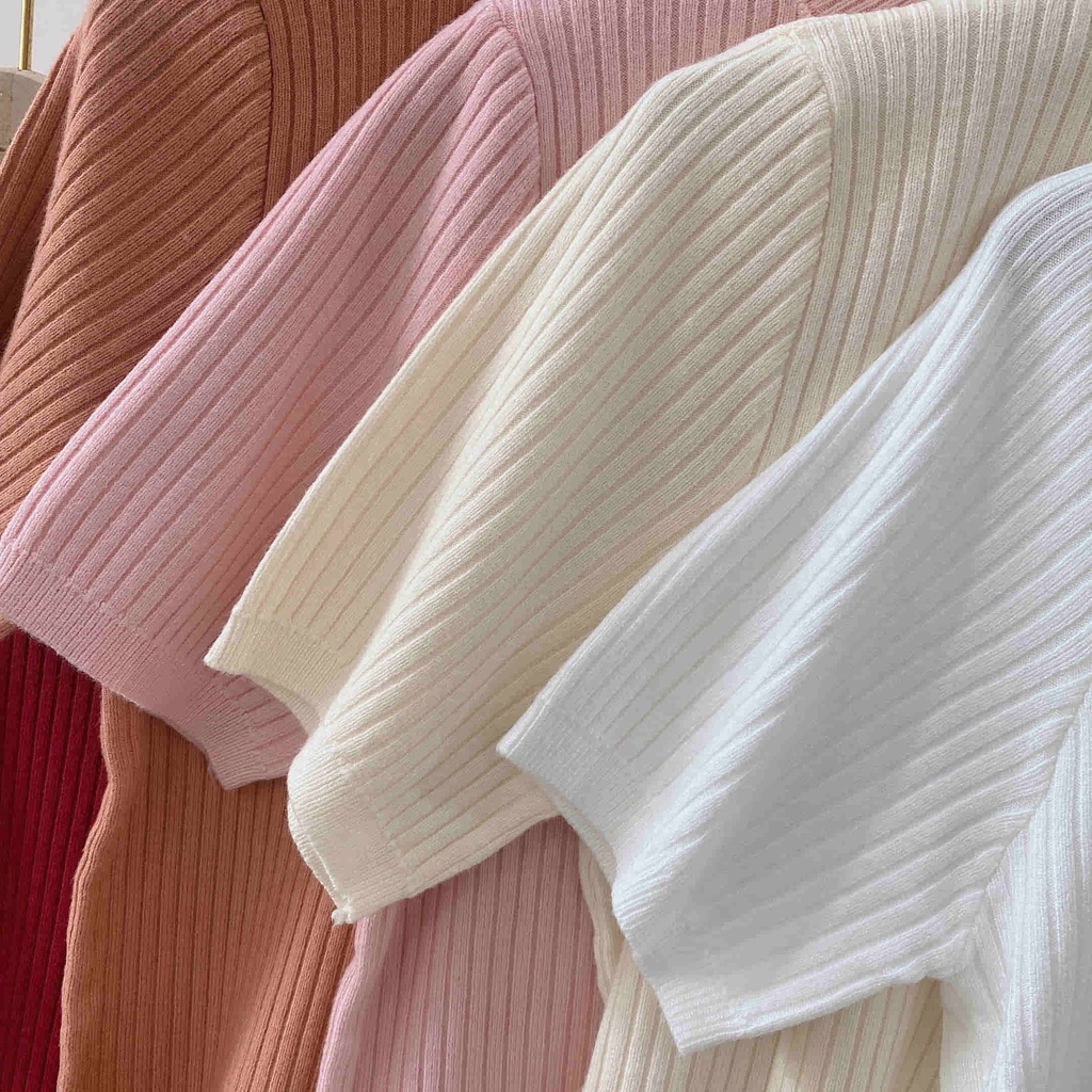  Áo len tăm cộc tay thiết kế Charme 8018 | BigBuy360 - bigbuy360.vn