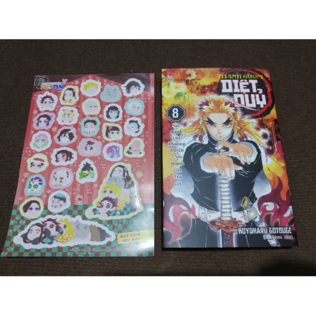 Sticker thanh guom diệt quỷ