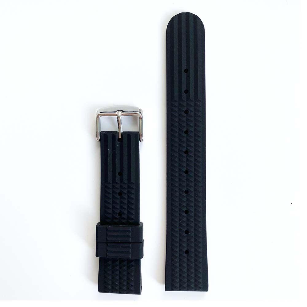 QQMALL Dây Đeo Silicone Mềm Cho Đồng Hồ Thông Minh 20mm 22mm