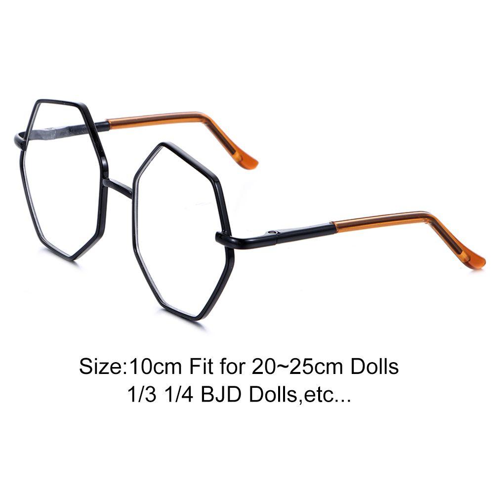 Kính Mắt Mini Khung Đa Giác 6 Màu Dễ Thương Cho Búp Bê